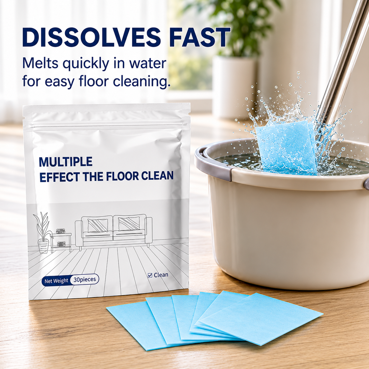 Cleaner Floors Without the Heavy Bottle