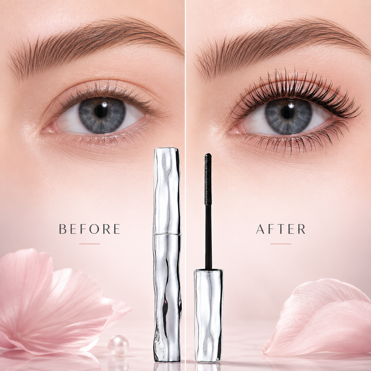 Sirenl® Waterproof Mascara 💧 – Longer, Fuller-Looking Lashes Without Clumping