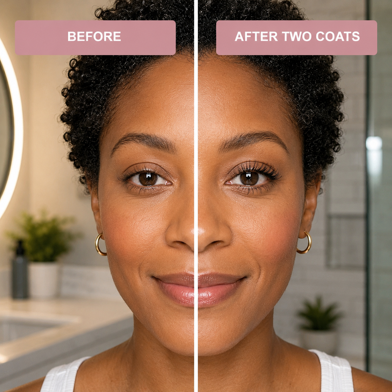 Sirenl® Waterproof Mascara 💧 – Longer, Fuller-Looking Lashes Without Clumping