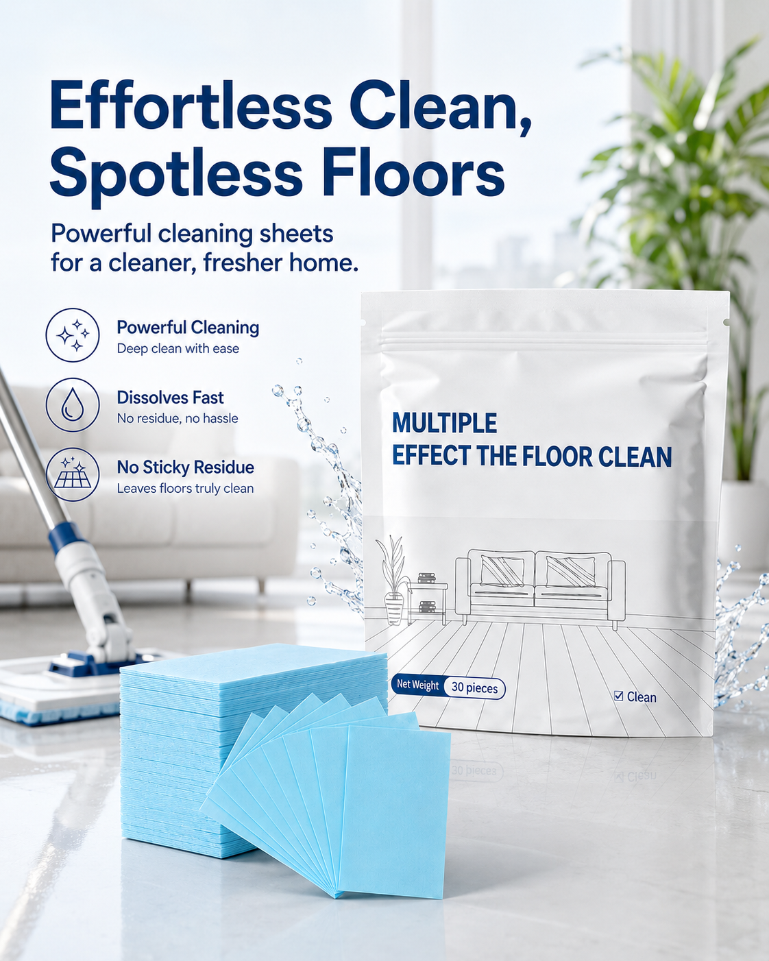 Cleaner Floors Without the Heavy Bottle