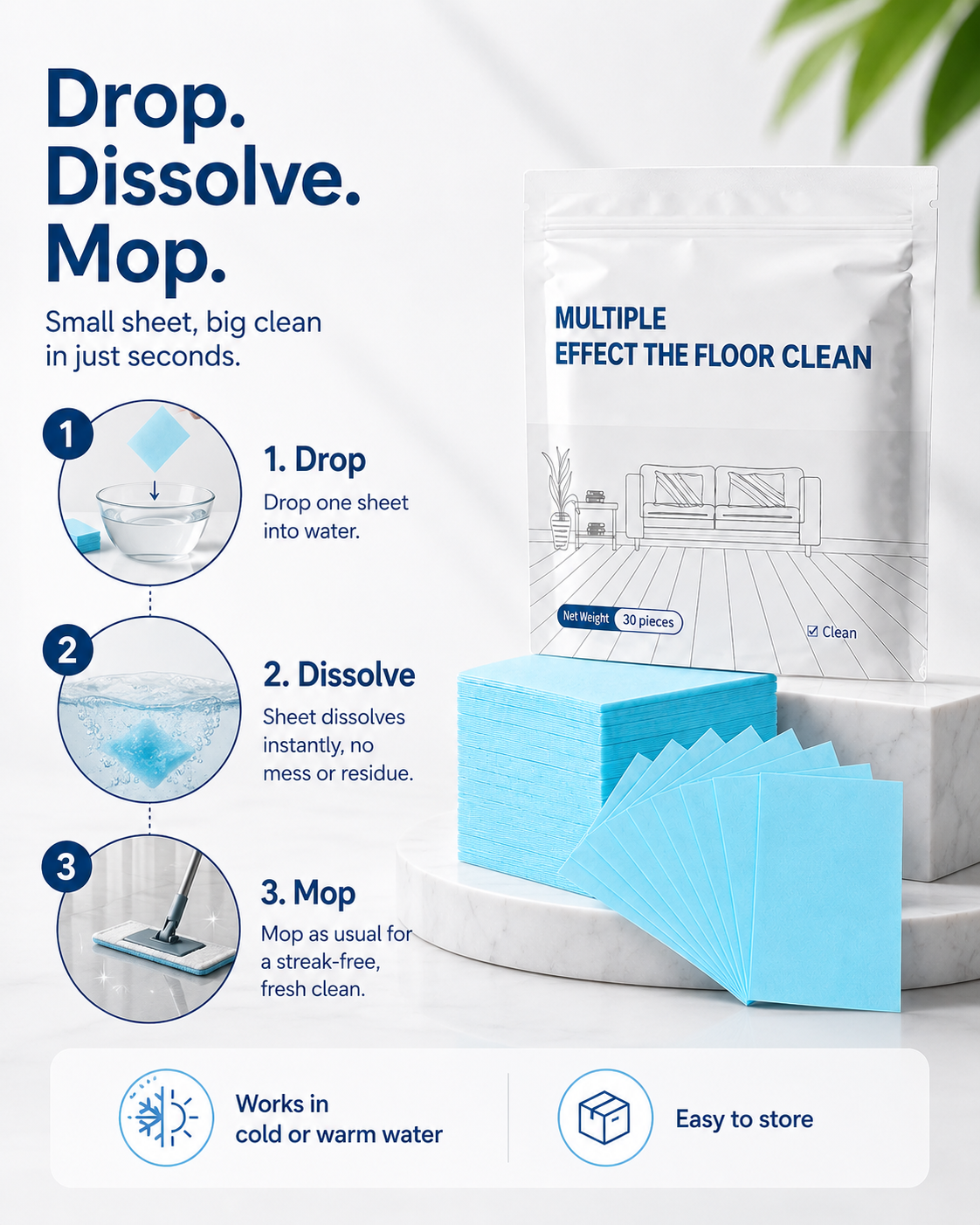 Cleaner Floors Without the Heavy Bottle
